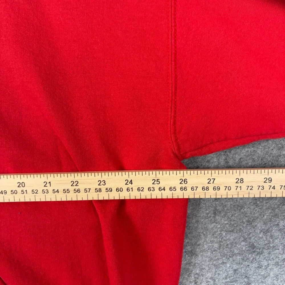 Y2K MV Sport USMC Camp Lejeune Hoodie Mens 2XL Red Graphic Army Military Outdoor - Picture 6 of 8
